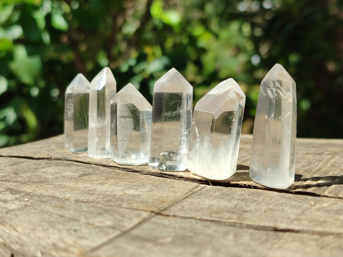 Polished Clear Quartz Display Crystals x 70 From Madagascar - Toprock Gemstones and Minerals 