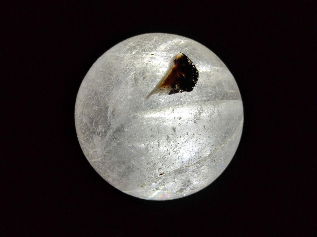 Polished Clear Quartz Spheres x 2 From Madagascar - Toprock Gemstones and Minerals 