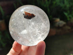 Polished Clear Quartz Spheres x 2 From Madagascar - Toprock Gemstones and Minerals 