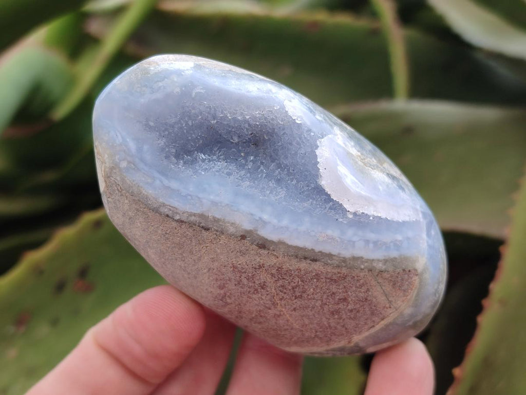 Polished Blue Lace Agate Free Forms x 10 From Nsanje, Malawi - Toprock Gemstones and Minerals 