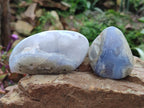 Polished Blue Lace Agate Free Forms x 10 From Nsanje, Malawi - Toprock Gemstones and Minerals 