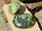 Polished Large Leopard Stone Palm Stones x 7 From Zimbabwe - Toprock Gemstones and Minerals 
