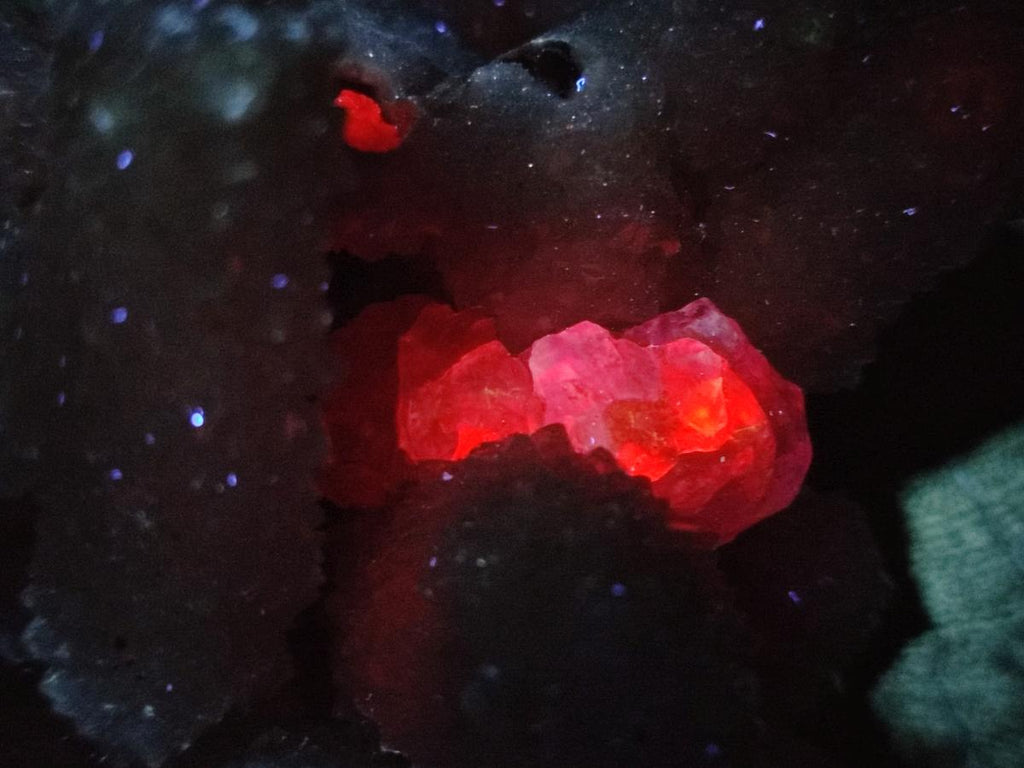 Natural Drusy Snow Finger Quartz Coated Clusters x 4 From Albert's Mountain, Lesotho - Toprock Gemstones and Minerals 