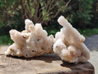Natural Drusy Snow Finger Quartz Coated Clusters x 4 From Albert's Mountain, Lesotho - Toprock Gemstones and Minerals 