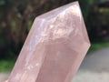 Polished Double Terminated Gemmy Rose Quartz Crystals x 2 From Madagascar - Toprock Gemstones and Minerals 