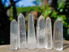 Polished Clear Quartz Crystals x 24 From Madagascar - Toprock Gemstones and Minerals 