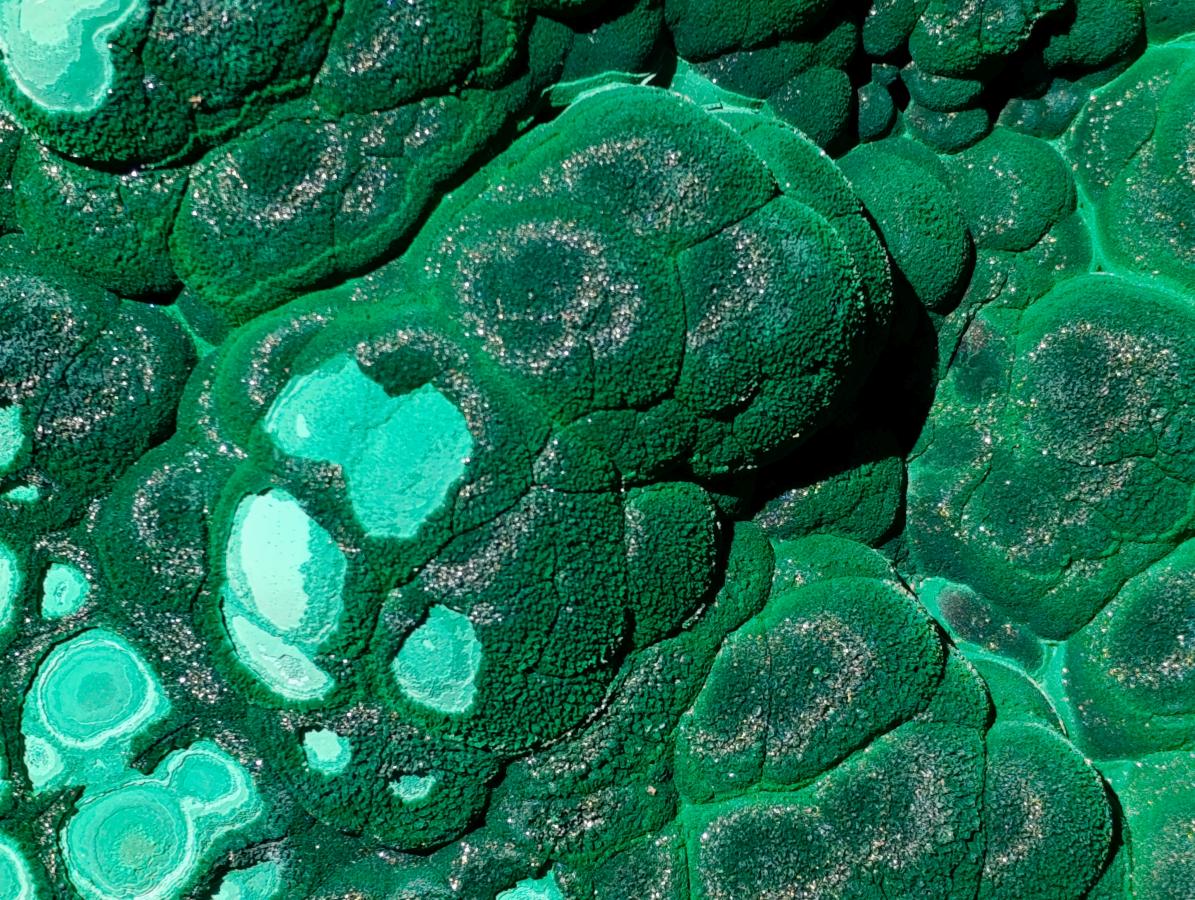 Natural XL Museum Botryoidal Malachite Specimen x 1 From Congo - Toprock Gemstones and Minerals 