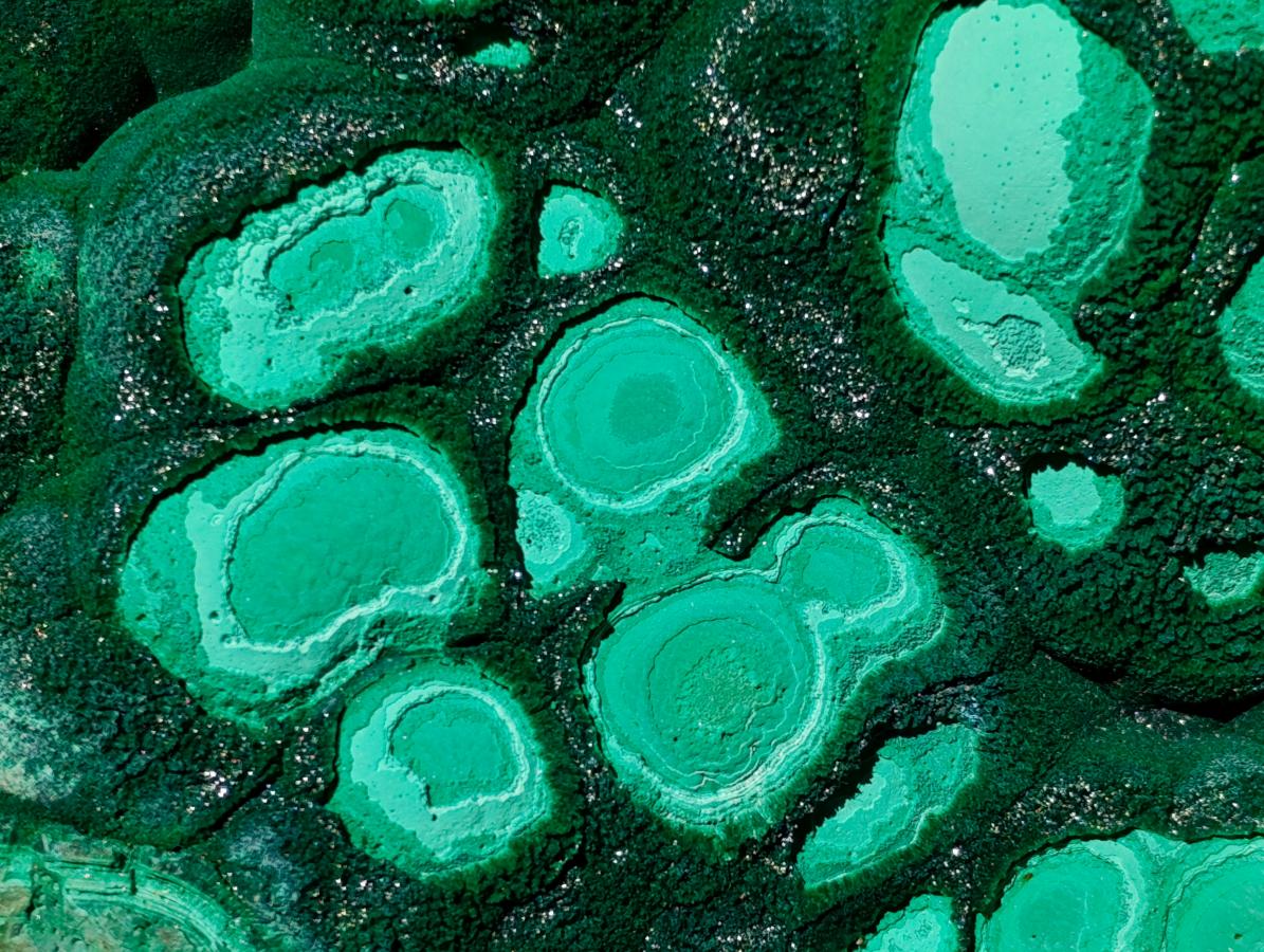 Natural XL Museum Botryoidal Malachite Specimen x 1 From Congo - Toprock Gemstones and Minerals 