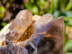 Natural Smokey Quartz Crystals x 3 From Zomba Plateau, Malawi - Toprock Gemstones and Minerals 