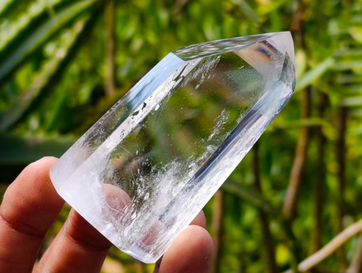 Polished Mixed Quartz Crystals x 6 From Madagascar - Toprock Gemstones and Minerals 