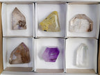 Polished Mixed Quartz Crystals x 6 From Madagascar - Toprock Gemstones and Minerals 