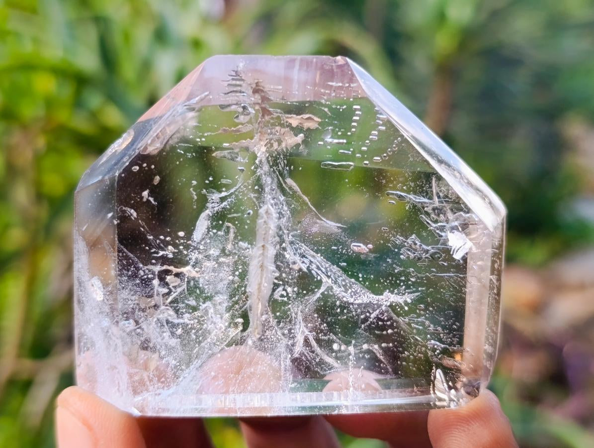 Polished Mixed Quartz Crystals x 6 From Madagascar - Toprock Gemstones and Minerals 