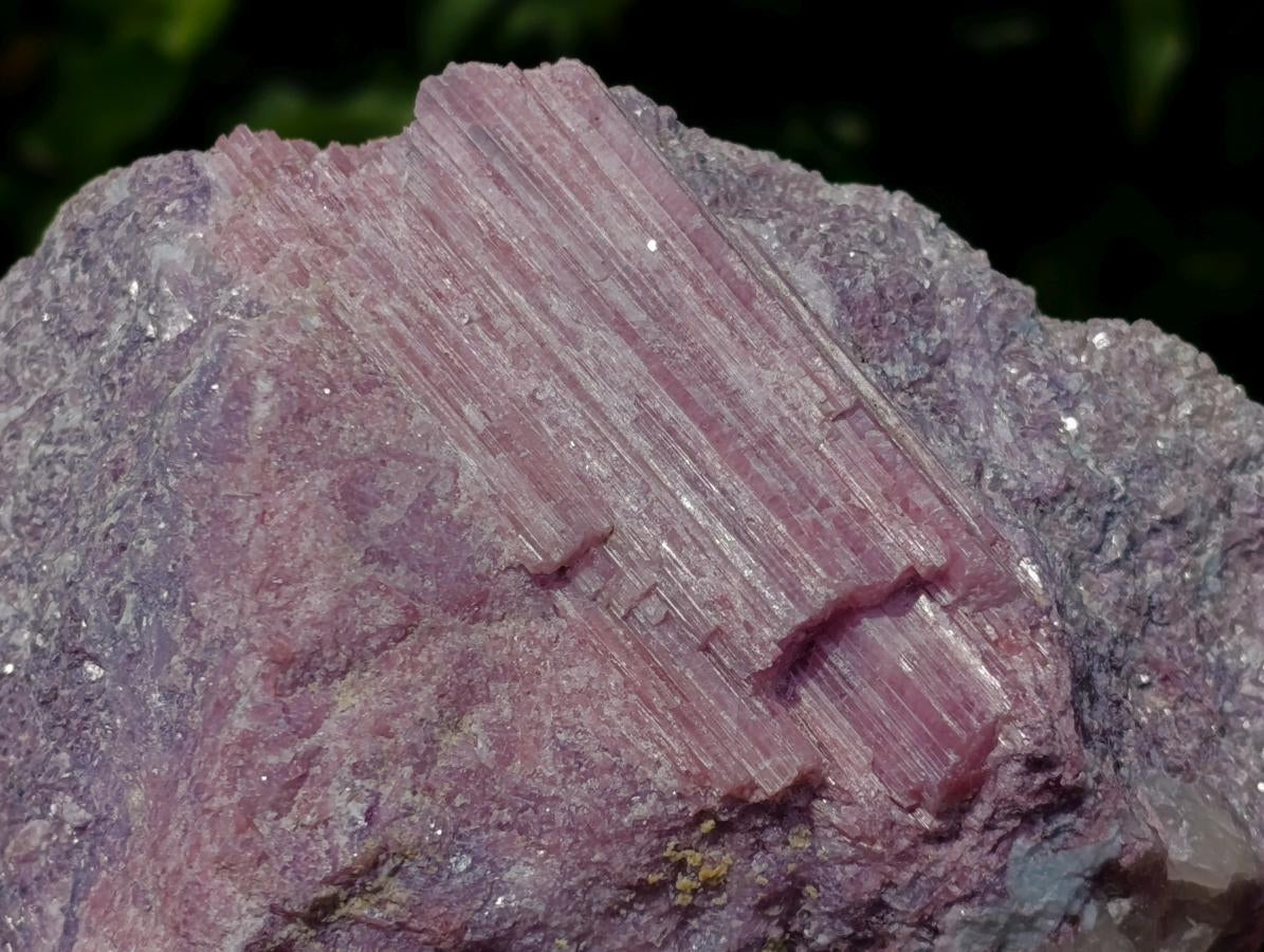 Natural Pink Rubellite Tourmaline Specimens x 2 From Karibib, Namibia - Toprock Gemstones and Minerals 