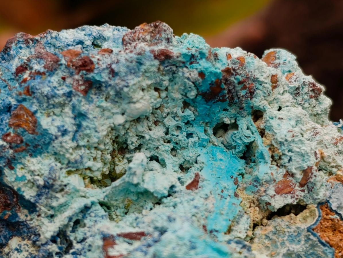 Natural Rough Shattuckite Specimens x 12 From Kaokoveld, Namibia - Toprock Gemstones and Minerals 