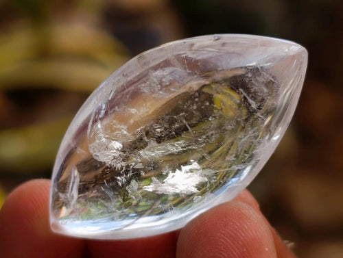 Polished Rock Crystal Teardrop Free Forms x 70 From Amoron’i Mania, Madagascar - Toprock Gemstones and Minerals 