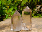 Polished Phantom Smokey Quartz Crystals x 20 From Anjozorobe, Madagascar - Toprock Gemstones and Minerals 