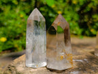 Polished Phantom Smokey Quartz Crystals x 20 From Anjozorobe, Madagascar - Toprock Gemstones and Minerals 