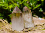 Polished Phantom Smokey Quartz Crystals x 20 From Anjozorobe, Madagascar - Toprock Gemstones and Minerals 