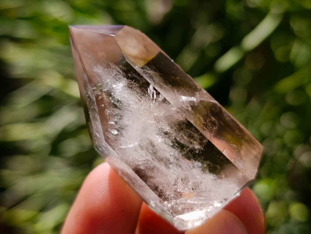 Polished Phantom Smokey Quartz Crystals x 20 From Anjozorobe, Madagascar - Toprock Gemstones and Minerals 