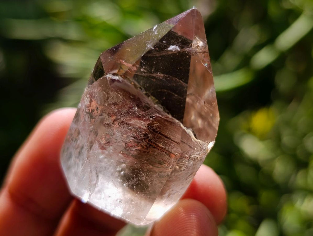 Polished Phantom Smokey Quartz Crystals x 20 From Anjozorobe, Madagascar - Toprock Gemstones and Minerals 
