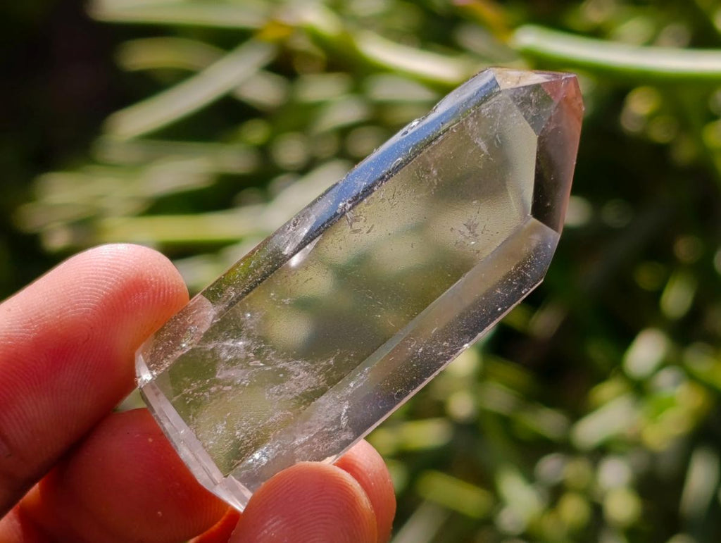 Polished Phantom Smokey Quartz Crystals x 20 From Anjozorobe, Madagascar - Toprock Gemstones and Minerals 