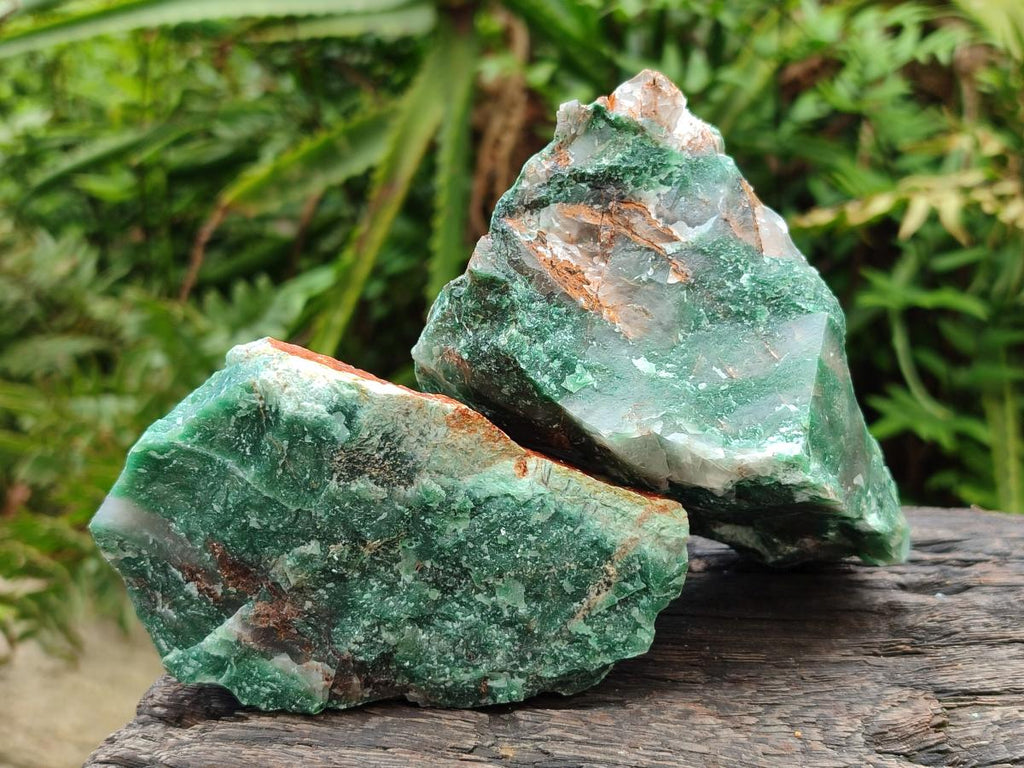 Natural Swazi Jade Cobbed Specimens x 12 From Swaziland - Toprock Gemstones and Minerals 
