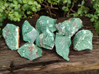 Natural Swazi Jade Cobbed Specimens x 12 From Swaziland - Toprock Gemstones and Minerals 
