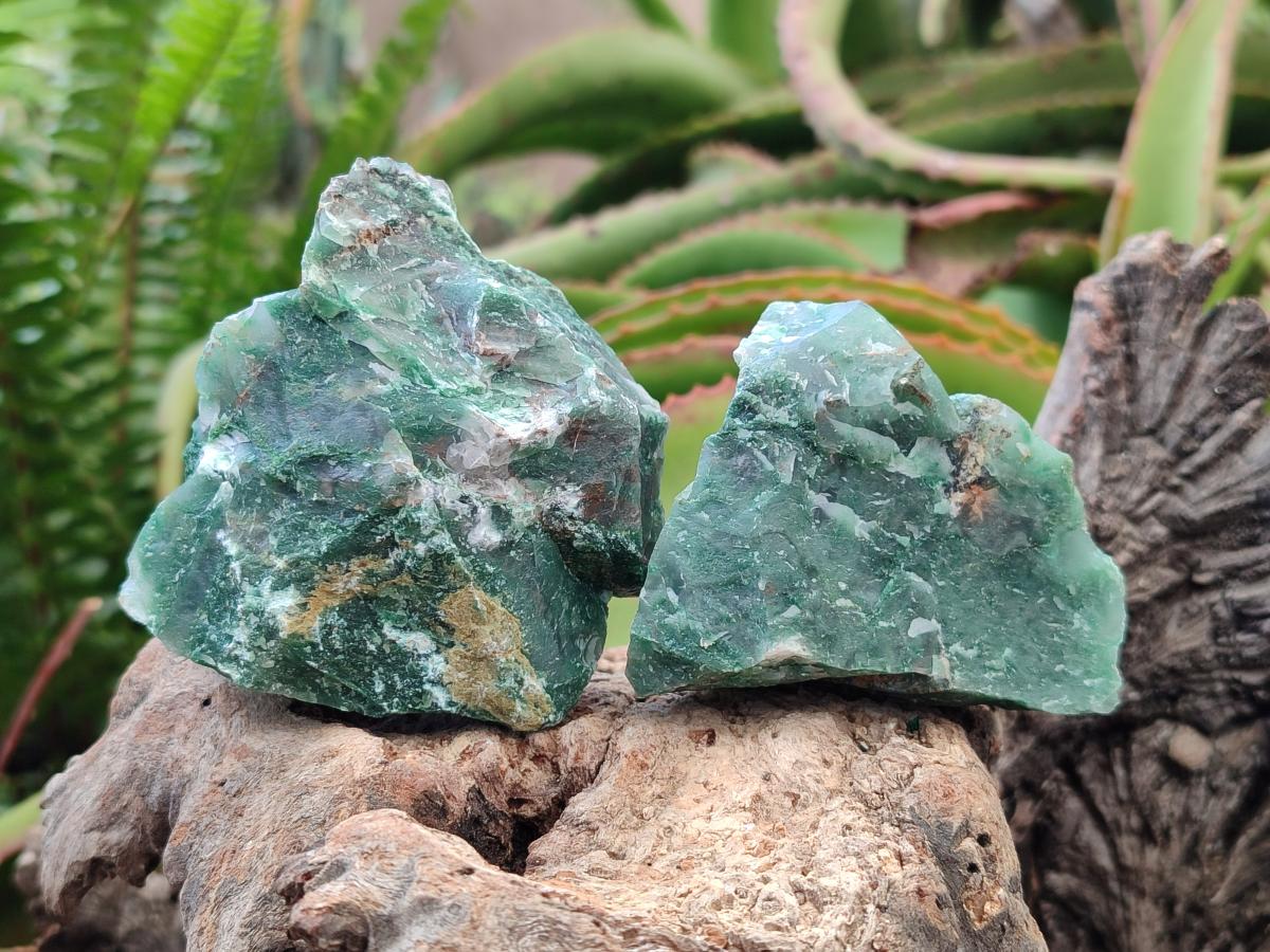 Natural Swazi Jade Cobbed Specimens x 12 From Swaziland - Toprock Gemstones and Minerals 
