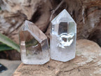 Polished Clear Phantom Quartz Display Crystals x 24 From Madagascar - Toprock Gemstones and Minerals 