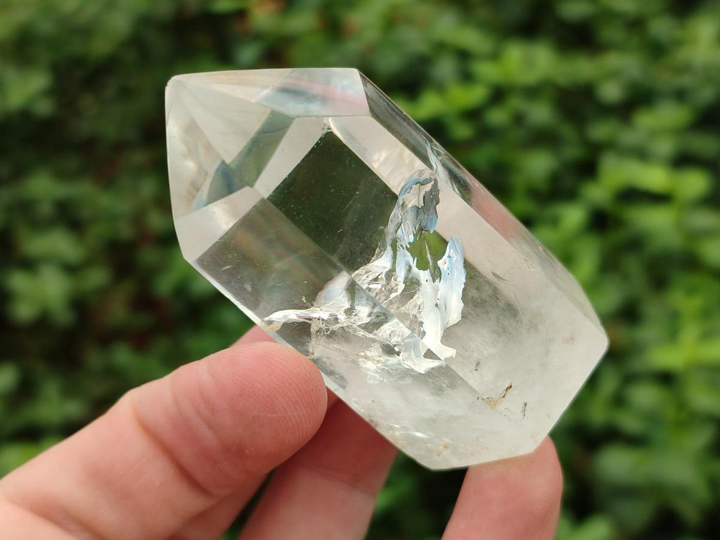 Polished Clear Phantom Quartz Display Crystals x 24 From Madagascar - Toprock Gemstones and Minerals 