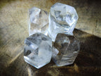 Polished Clear Phantom Quartz Display Crystals x 24 From Madagascar - Toprock Gemstones and Minerals 