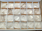 Polished Clear Phantom Quartz Display Crystals x 24 From Madagascar - Toprock Gemstones and Minerals 
