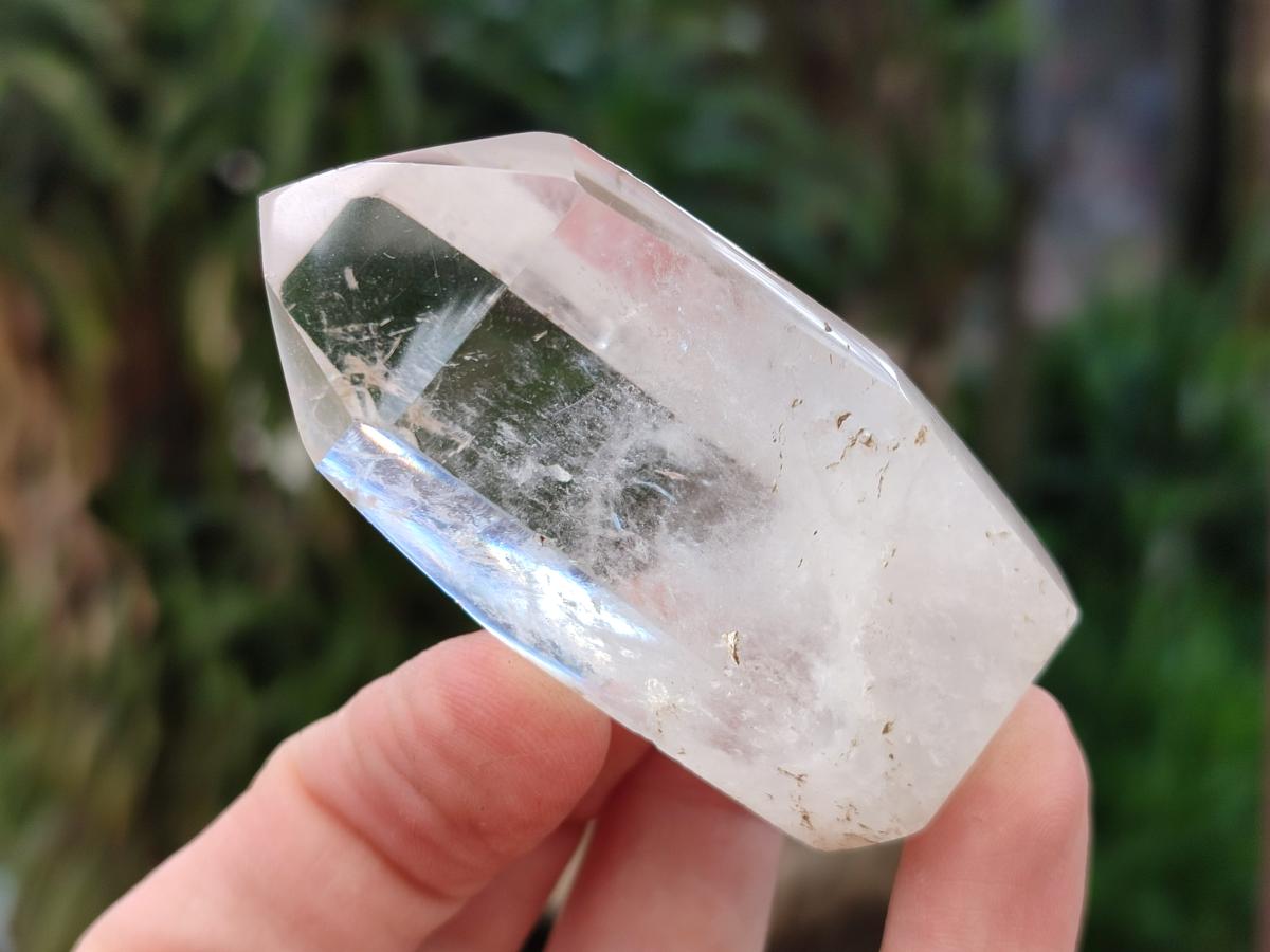 Polished Clear Phantom Quartz Display Crystals x 24 From Madagascar - Toprock Gemstones and Minerals 