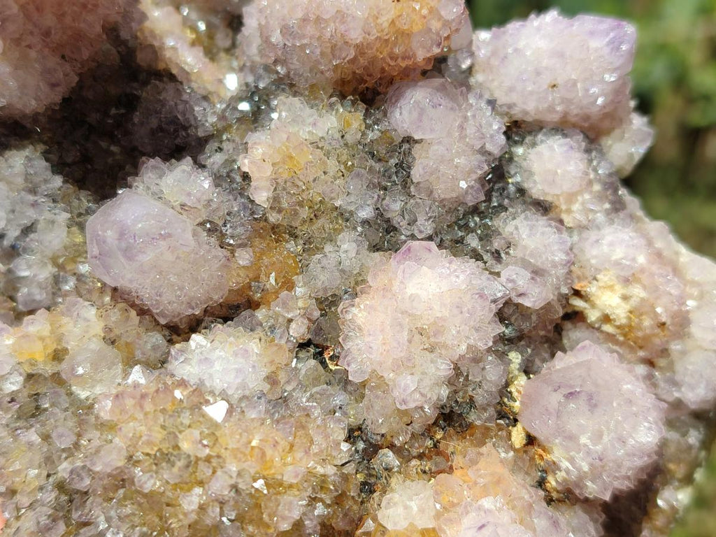 Natural Amethyst and Ametrine Spirit Clusters x 2 From Boekenhouthoek, South Africa - Toprock Gemstones and Minerals 