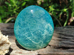 Polished Green Fluorite Standing Free Forms x 3 From Madagascar - Toprock Gemstones and Minerals 