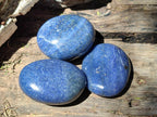 Polished Lazulite Galets x 12 From Madagascar - Toprock Gemstones and Minerals 