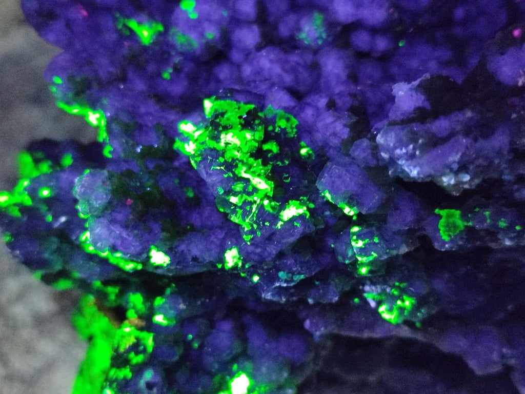 Natural Large Smokey Fluorite with Yellow Vermiculite and Hyalite Opal Cluster x 1 From Erongo, Namibia - Toprock Gemstones and Minerals 