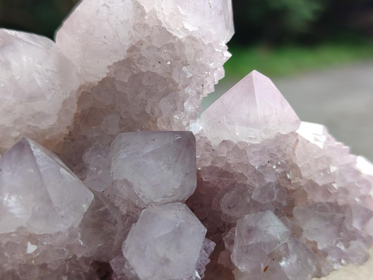 Natural Lilac Ametrine Spirit Clusters x 4 From Boekenhouthoek, South Africa - Toprock Gemstones and Minerals 