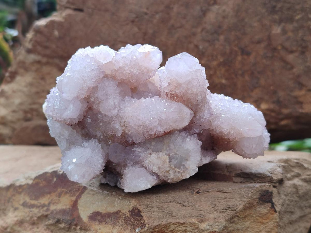 Natural Lilac Ametrine Spirit Clusters x 4 From Boekenhouthoek, South Africa - Toprock Gemstones and Minerals 