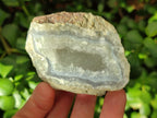 Natural Blue Lace Agate Geode Specimens x 12 From Nsanje, Malawi - Toprock Gemstones and Minerals 