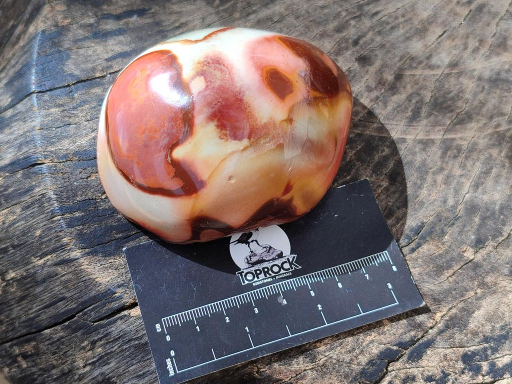 Polished Polychrome Jasper Nodules and a Sphere x 6 From NW Coast, Madagascar - Toprock Gemstones and Minerals 