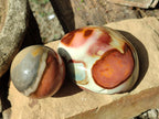 Polished Polychrome Jasper Nodules and a Sphere x 6 From NW Coast, Madagascar - Toprock Gemstones and Minerals 