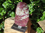 Polished Rubellite Pink Tourmaline Standing Free Form x 1 From Ambatondrazaka, Madagascar - Toprock Gemstones and Minerals 