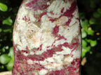 Polished Rubellite Pink Tourmaline Standing Free Form x 1 From Ambatondrazaka, Madagascar - Toprock Gemstones and Minerals 