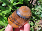 Polished Banded Tigers Eye with Banded Iron Stone Jasper Free Forms x 12 From South Africa - Toprock Gemstones and Minerals 