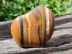 Polished Banded Tigers Eye with Banded Iron Stone Jasper Free Forms x 12 From South Africa - Toprock Gemstones and Minerals 