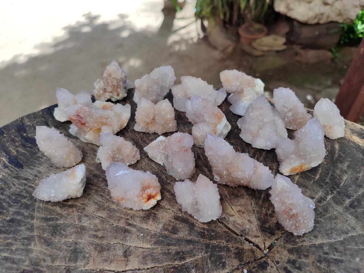 Natural Lilac Amethyst Spirit Quartz Clusters x 35 From Boekenhouthoek, South Africa - Toprock Gemstones and Minerals 