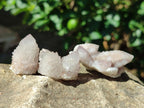 Natural Lilac Amethyst Spirit Quartz Clusters x 35 From Boekenhouthoek, South Africa - Toprock Gemstones and Minerals 