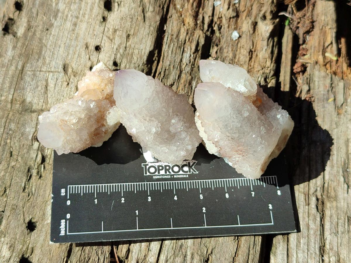 Natural Lilac Amethyst Spirit Quartz Clusters x 35 From Boekenhouthoek, South Africa - Toprock Gemstones and Minerals 