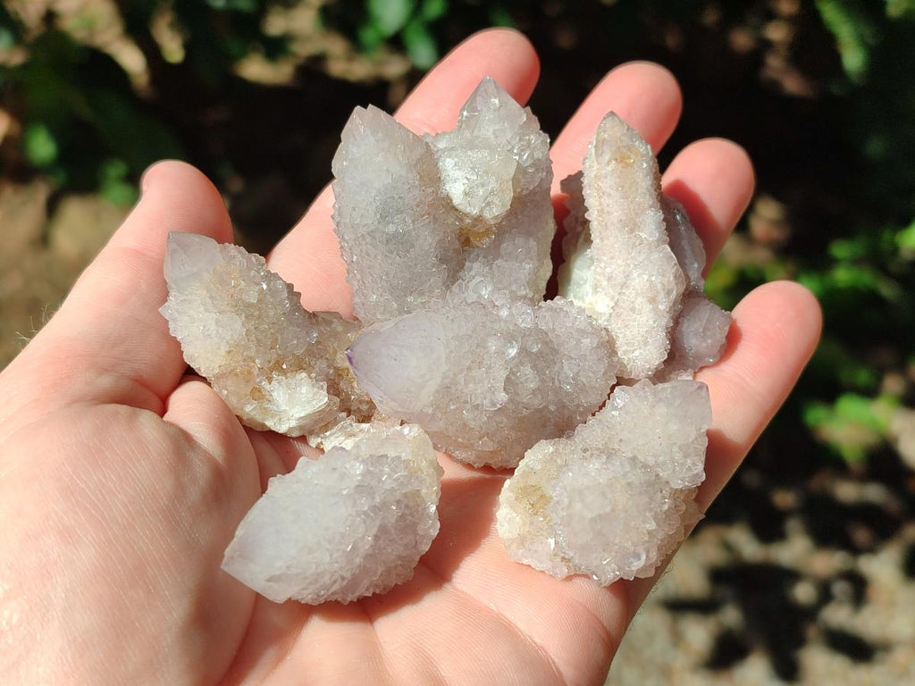 Natural Lilac Amethyst Spirit Quartz Clusters x 35 From Boekenhouthoek, South Africa - Toprock Gemstones and Minerals 
